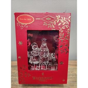 Waterford Crystal 2014 Christmas Wonders Ornament w/ Enhancer 164572